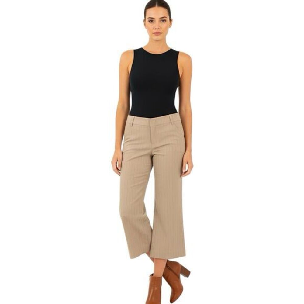 Joie Pants Womens Sz 30 Sz 8-10 Cropped Wide leg Office Siren Work Secretary